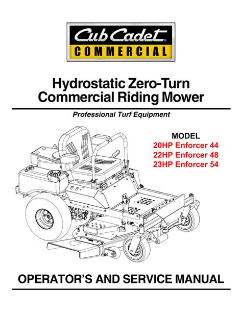 I adjusted the valve lash on my cub cadet yesterday and it started up like it was brand new! CUB CADET SERVICE MANUAL RZT 50 - Auto Electrical Wiring ...