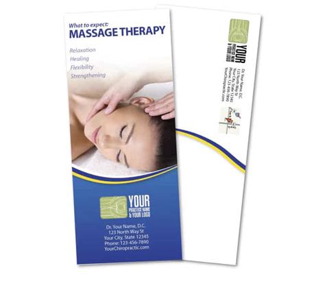1103 Brochure Massage Therapy Justus Chiropractic Marketing