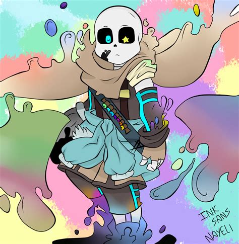 Ink!sans ink!sans is an out!code character who does not belong to any specific alternative universe (au) of undertale. Ink . Sans by luna231100 on DeviantArt