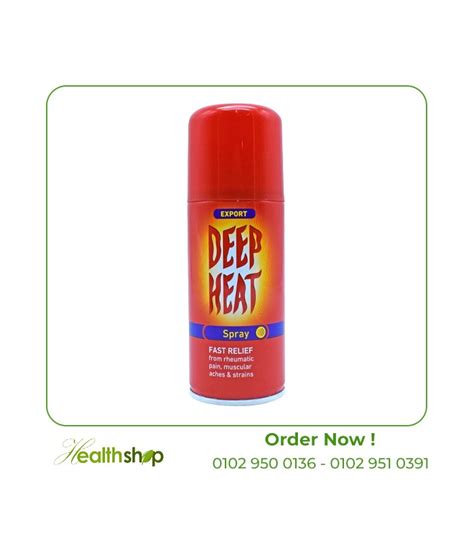 Order Deep Heat Pain Relief Spray 150 Ml The Health Shop