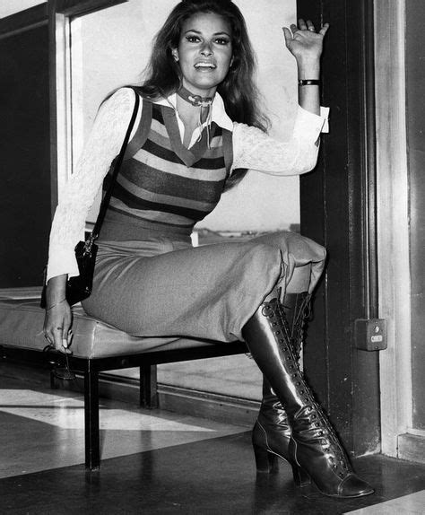 Sweater Vest Gauchos Boots Polyester 70s Fashion Raquel Welch