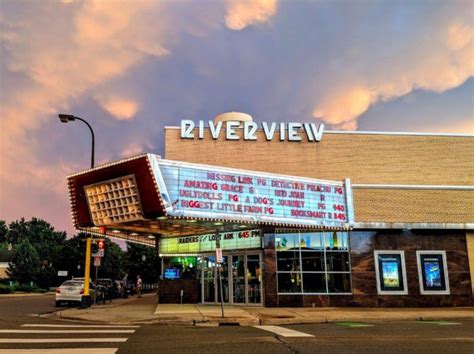 The Riverview Theater Is A Landmark Movie Theater In Minneapolis