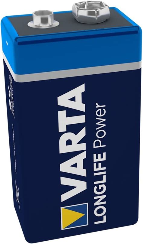 Varta 9v Alkaline Battery Pack Of 1 Longlife Power Uk