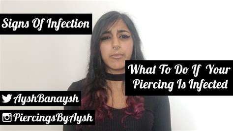 Is My Piercing Infected How To Spot An Infected Piercing What To Do With Infected Piercing