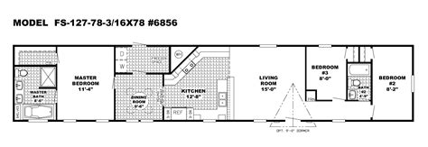 2 bedroom,12'x44' 3 bedroom,12'x60' 4 bedroom,14'x70' interior photos. 4 Bedroom Single Wide Mobile Home Floor Plans | plougonver.com