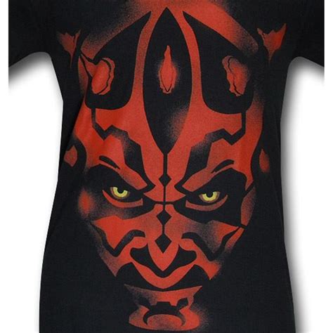 Star Wars Darth Maul Angry Face T Shirt