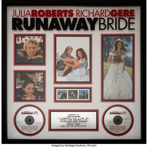 Runaway Bride Soundtrack In House Appreciation Multi Platinum Award