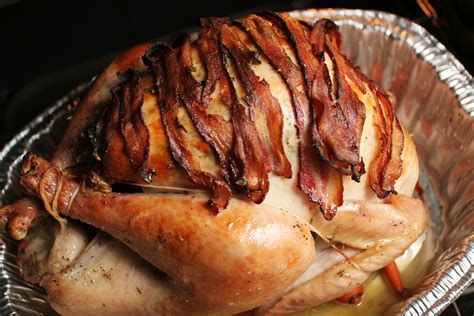 perfect roast turkey with bacon recipe
