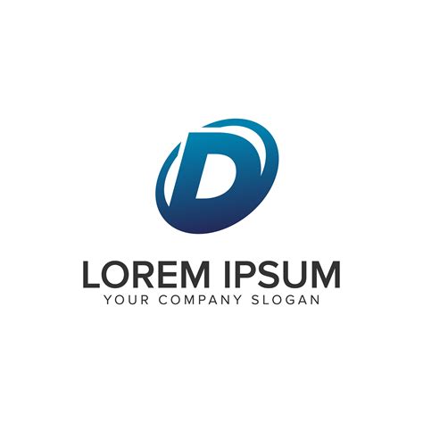 Creative Modern Letter D Logo Design Concept Template Fully Ed 612977