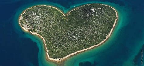 L'isola a forma di cuore in Croazia: dove si trova e come ...
