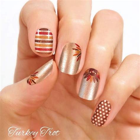 Seamless Collection Of Thanksgiving Nail Design Ideas That Youll Love