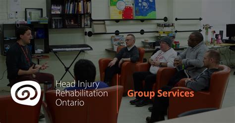 Group Services Head Injury Rehabilitation Ontario