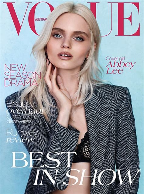 Abbey Lee Kershaw Covers Vogue Australia Cocos Tea Party