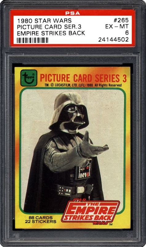 1980 Topps Empire Strikes Back Picture Card Ser3 Psa Cardfacts®