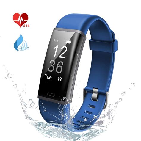 It tracks your distance if you decide to take a walk or a run. Lintelek Fitness Tracker, Heart Rate Monitor, Activity ...