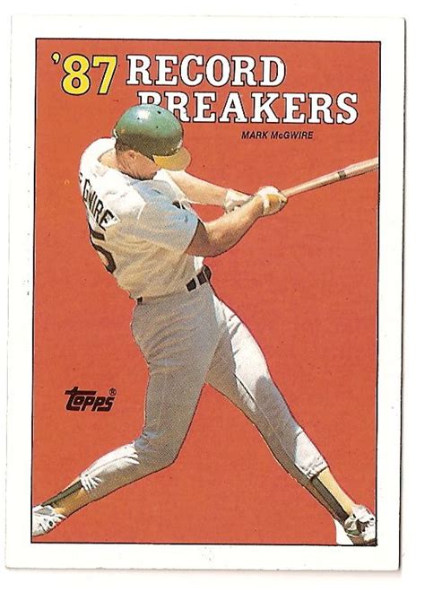 Check spelling or type a new query. Posts about Mark McGwire on | Marks, Cards, Gimmicks
