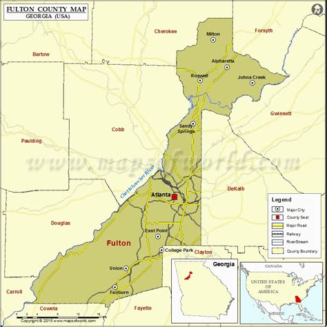 Fulton County Tax Map Time Zones Map World