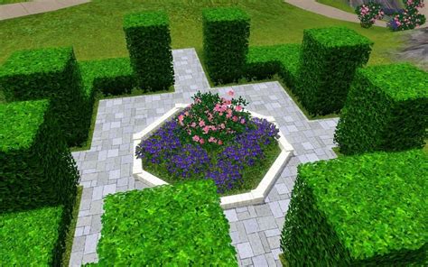 Mod The Sims Hedges And Topiaries Set From Ts2