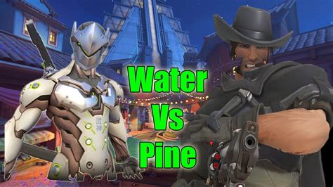 Water Genji Vs Pine Epic Fight Grand Master Overwatch Season 20 Youtube