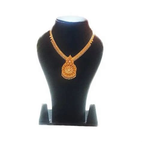 Brass One Gram Gold Plated Jewellers For Women And Girls Rs 899 Piece