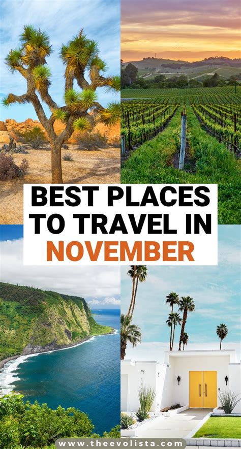 15 Best Places To Visit In November In The Usa And Abroad Best Places