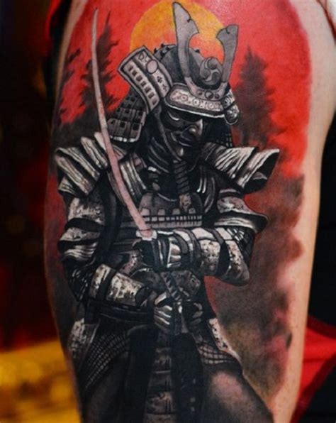 40 Samurai Warrior Tattoo Designs