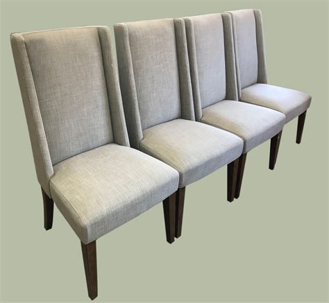 Uhuru Furniture & Collectibles: Set of 4 West Elm Dining Chairs - $295