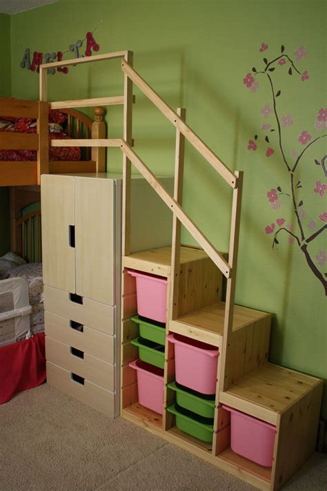 Easy Full Height Bunk Bed Stairs Ikea Hackers Diy Bunk Bed Ikea