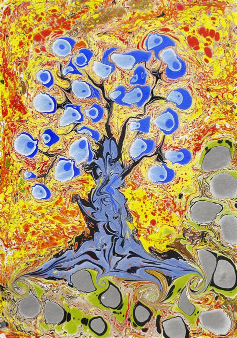 Magical Tree Painting By Art Baciar Fine Art America