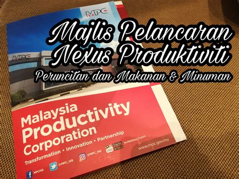 Efek, cara menghitung dan meningkatkannya. Majlis Pelancaran 3 Program Perdana Nexus Produktiviti ...