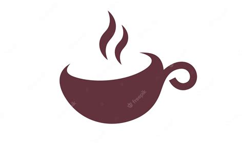 Premium Vector Cup Coffe Latte Logo