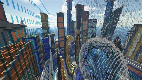 Futuristic City Map Minecraft Reqopbooster