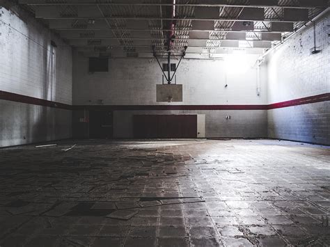 Abandoned School Gymnasium Photograph By Dylan Murphy Fine Art America
