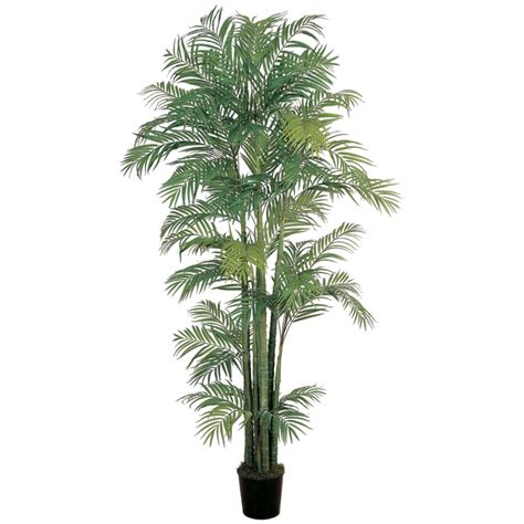 Nearly Natural 84 In Green Artificial Palm Tree At