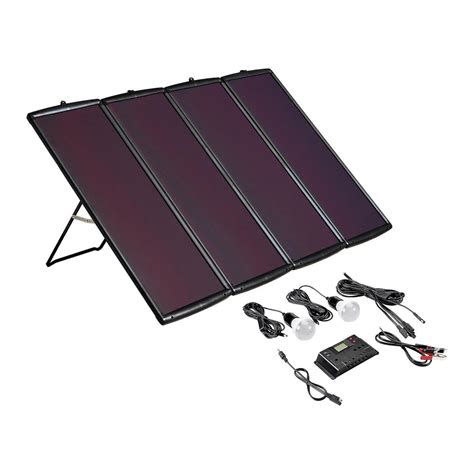 100 Watt Amorphous Solar Panel Kit Survivalist Forum