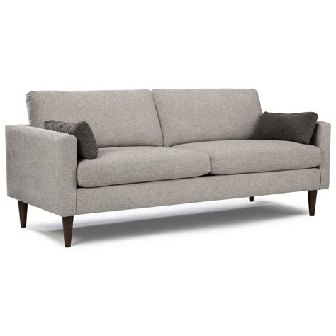 Best Home Furnishings Trafton Contemporary Small Scale Sofa Conlins