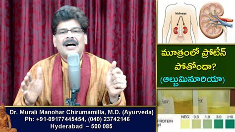 Albuminuria Nephrotic Syndrome And Ayurvedic Treatment In Telugu By