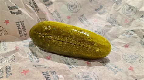 Pickle From Jimmy Johns A Whole Dill Pickle From A Jimmy Flickr