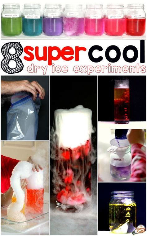 Super Cool Experiments with Dry Ice | Dry ice experiments, Cool