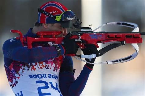 Ole Einar Bjørndalen - Norwegian Biathlete 1924 Winter Olympics