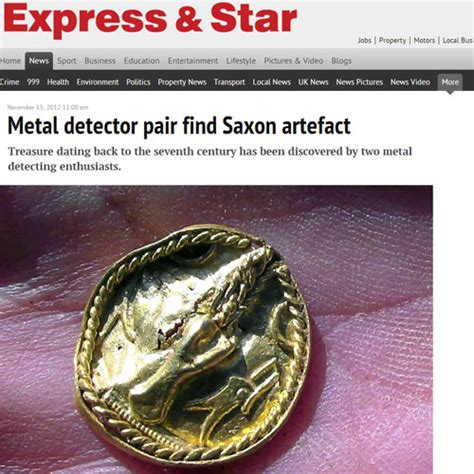 Express Star Saxon Artefact Regton Metal Detectors