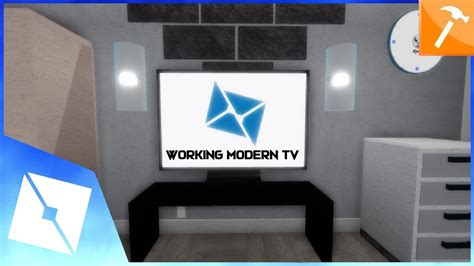 Roblox Tutorial Working Modern Tv Youtube
