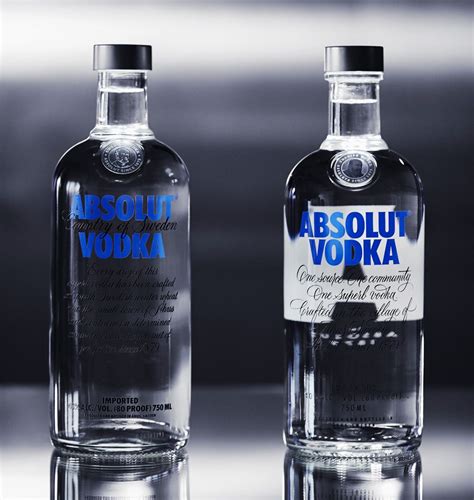 Brand New New Packaging For Absolut Vodka By The Brand Union Absolut