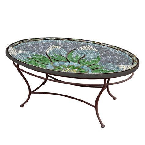 Lovina Mosaic Side Table Knf Designs Iron Accents