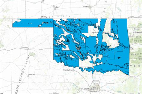Oklahoma Groundwater Aquifers Data Basin