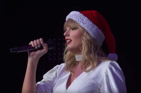 Taylor Swift Christmas Tree Farm Live At Capitals Jingle Bell Ball