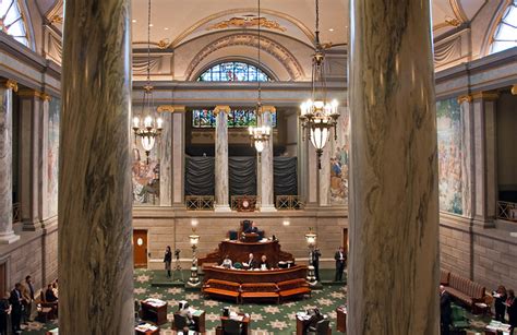Missouri State Capitol Interior View Of Interior Of Legis Flickr