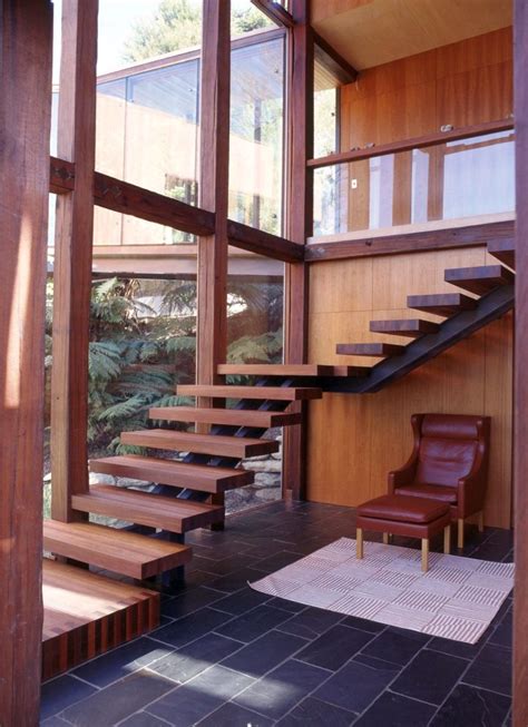 18 Stylish Wood Staircase Designs For Rustic Interior