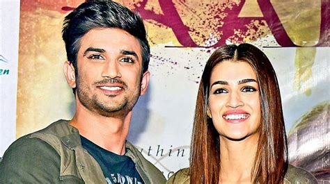 Sushant Singh Rajput And Kriti Sanon Spend Time Together