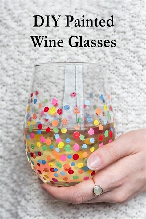 Diy Painted Wine Glasses • Sunday Table Recipe Diy Wine Glasses Painted Diy Wine Glass Diy